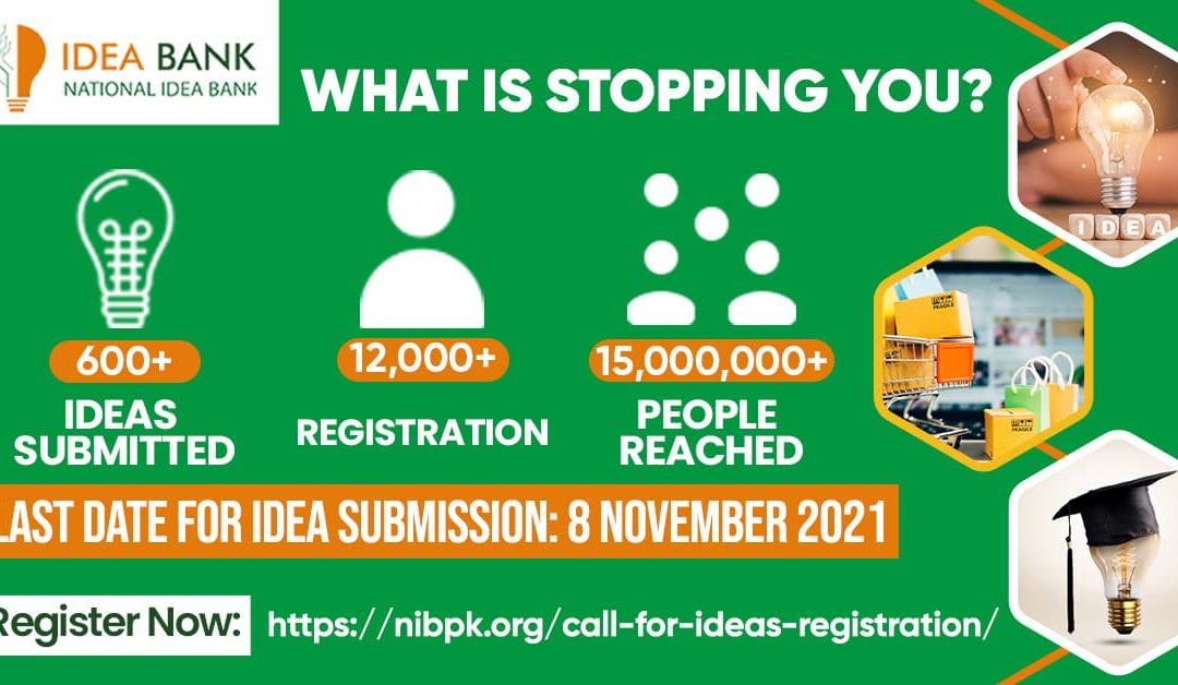 last date for idea submission 8th November What is stopping you?